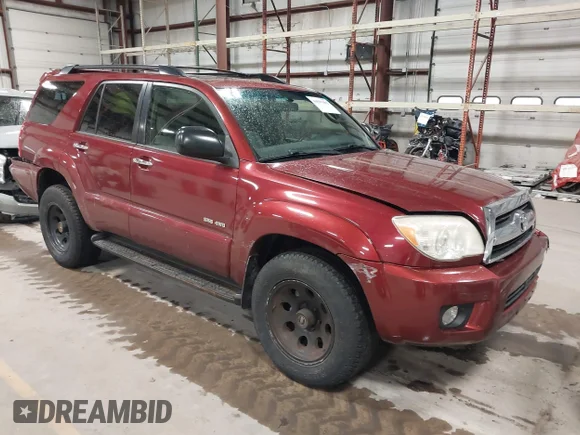 ✅ 2008 Toyota 4Runner SR5 • VIN: JTEBT14R38K004621 • Lot: 44599482. Wystawiony na IAAI z przebiegiem 162 357 mil. Bezpłatny archiwum sprzedaży aukcyjnych z USA i szczegółowy raport historii pojazdu na DreamBid. Zdjęcie 1.