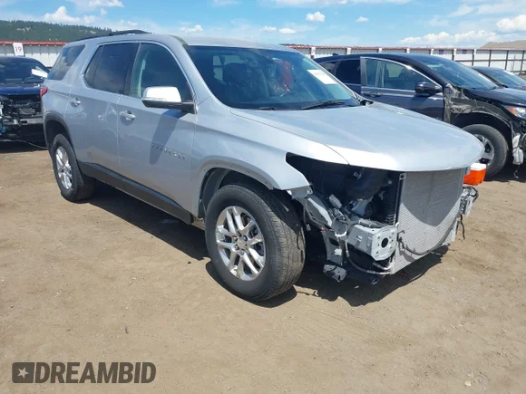 ✅ 2021 Chevrolet Traverse LT Cloth • VIN: 1GNEVGKW7MJ215769 • Lot: 45478297. Wystawiony na IAAI z przebiegiem 22 798 mil. Bezpłatny archiwum sprzedaży aukcyjnych z USA i szczegółowy raport historii pojazdu na DreamBid. Zdjęcie 1.