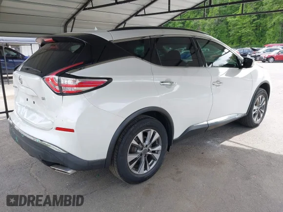 ✅ 2015 Nissan Murano SL • VIN: 5N1AZ2MG2FN262526 • Лот: 45227343. Опубликован ранее на IAAI с пробегом 158 641 миль. Бесплатный доступ к архиву аукционных продаж из США и подробный отчёт об истории автомобиля на DreamBid. Изображение 4.