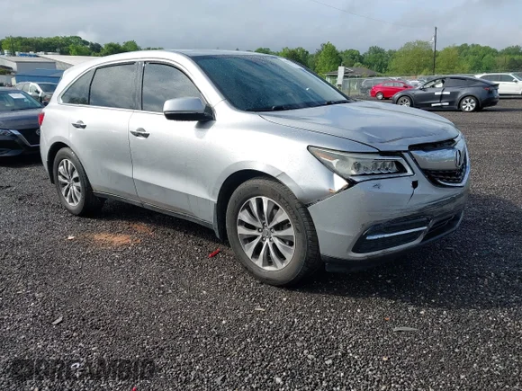 ✅ 2015 Acura MDX Technology • VIN: 5FRYD3H41FB009220 • Лот: 45002550. Опубликован ранее на IAAI с пробегом 164 171 миль. Бесплатный доступ к архиву аукционных продаж из США и подробный отчёт об истории автомобиля на DreamBid. Изображение 1.