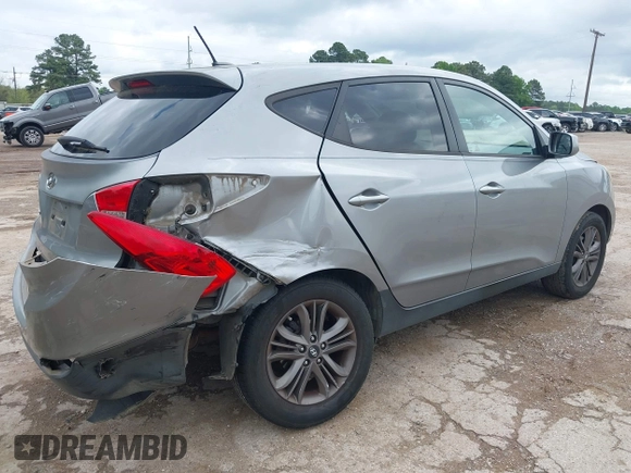 ✅ 2015 Hyundai Tucson GLS • VIN: KM8JT3AF0FU101424 • Lot: 44848293. Wystawiony na IAAI z przebiegiem 134 700 mil. Bezpłatny archiwum sprzedaży aukcyjnych z USA i szczegółowy raport historii pojazdu na DreamBid. Zdjęcie 4.