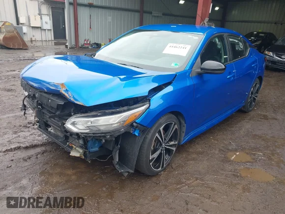 ✅ 2021 Nissan Sentra SR • VIN: 3N1AB8DV6MY203783 • Lot: 44462241. Wystawiony na IAAI z przebiegiem 58 388 mil. Bezpłatny archiwum sprzedaży aukcyjnych z USA i szczegółowy raport historii pojazdu na DreamBid. Zdjęcie 2.