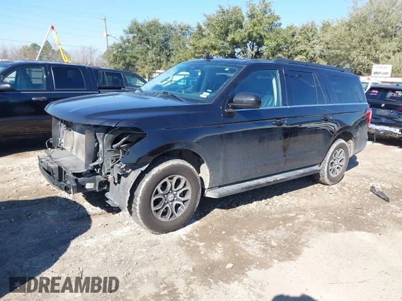 ✅ 2024 Ford Expedition Max XLT • VIN: 1FMJK1H80REA57955 • Лот: 44251173. Опубликован ранее на IAAI с пробегом 59 495 миль. Бесплатный доступ к архиву аукционных продаж из США и подробный отчёт об истории автомобиля на DreamBid. Изображение 2.