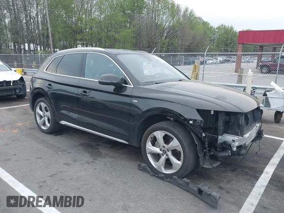✅ 2022 Audi Q5 S line Prestige • VIN: WA1FAAFY2N2045957 • Lot: 44731301. Listed on IAAI with 61,955 mi. Free auction sales archive from the USA and detailed vehicle history report at DreamBid. Image 1.