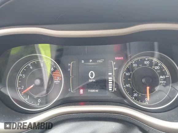 ✅ 2017 Jeep Cherokee Latitude • VIN: 1C4PJLCB8HW573988 • Лот: 44923682. Опубликован ранее на IAAI с пробегом 71 005 миль. Бесплатный доступ к архиву аукционных продаж из США и подробный отчёт об истории автомобиля на DreamBid. Изображение 7.