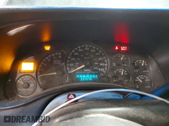 ✅ 2001 GMC Sierra 1500HD SLE • VIN: 1GTGK13U81F207151 • Lot: 77763735. Wystawiony na Copart z przebiegiem 237 579 mil. Bezpłatny archiwum sprzedaży aukcyjnych z USA i szczegółowy raport historii pojazdu na DreamBid. Zdjęcie 9.