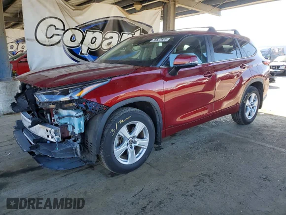 ✅ 2023 Toyota Highlander Hybrid LE • VIN: 5TDBBRCH5PS567126 • Лот: 76627625. Опубліковано раніше на Copart з пробігом 214 465 миль. Безкоштовний доступ до архіву аукціонних продажів зі США та докладний звіт про історію автомобіля на DreamBid. Зображення 1.
