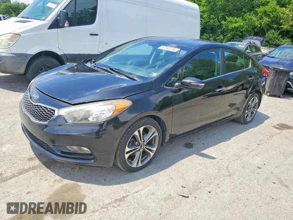 ✅ 2016 Kia Forte EX • VIN: KNAFZ4A88G5550195 • Lot: 57343776. Listed on Copart with 69,749 mi. Free auction sales archive from the USA and detailed vehicle history report at DreamBid. Image 1.
