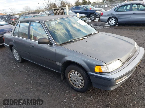✅ 1990 Honda Civic • VIN: 1HGED3654LL028399 • Лот: 43820430. Опубликован ранее на IAAI с пробегом 159 591 миль. Бесплатный доступ к архиву аукционных продаж из США и подробный отчёт об истории автомобиля на DreamBid. Изображение 1.