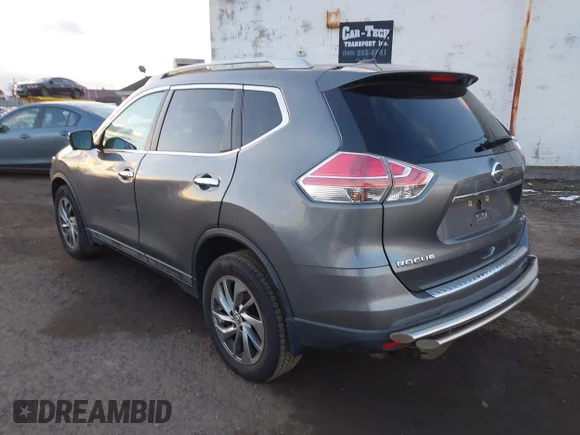 ✅ 2015 Nissan Rogue SL • VIN: 5N1AT2MV9FC878543 • Lot: 44048584. Wystawiony na IAAI z przebiegiem 124 900 mil. Bezpłatny archiwum sprzedaży aukcyjnych z USA i szczegółowy raport historii pojazdu na DreamBid. Zdjęcie 3.