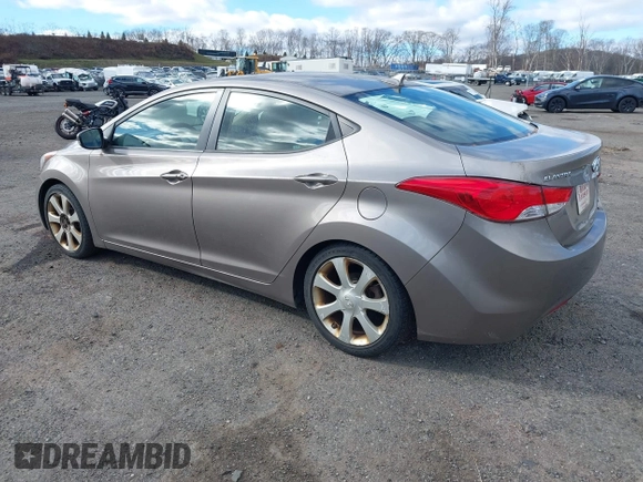 ✅ 2011 Hyundai Elantra GLS • VIN: 5NPDH4AE8BH009630 • Lot: 43729405. Wystawiony na IAAI z przebiegiem 235 465 mil. Bezpłatny archiwum sprzedaży aukcyjnych z USA i szczegółowy raport historii pojazdu na DreamBid. Zdjęcie 3.