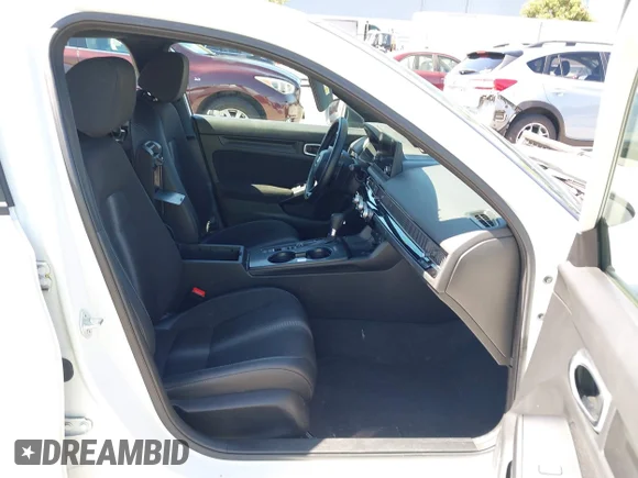 ✅ 2023 Honda Civic Sport • VIN: 2HGFE2F55PH547301 • Lot: 43121419. Listed on IAAI with 19,671 mi. Free auction sales archive from the USA and detailed vehicle history report at DreamBid. Image 5.