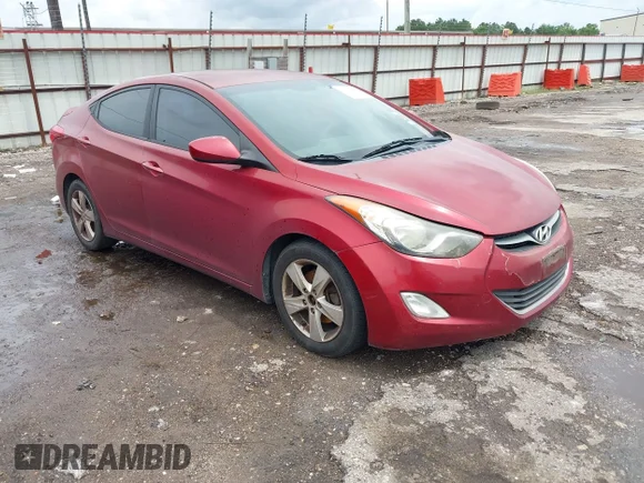 ✅ 2013 Hyundai Elantra GLS • VIN: 5NPDH4AE3DH334737 • Лот: 45194850. Опубліковано раніше на IAAI з пробігом 120 632 миль. Безкоштовний доступ до архіву аукціонних продажів зі США та докладний звіт про історію автомобіля на DreamBid. Зображення 1.
