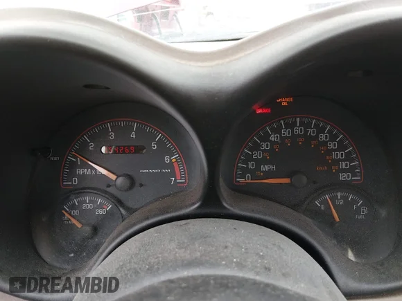 ✅ 2005 Pontiac Grand Am SE • VIN: 1G2NE52E65M147683 • Lot: 45152304. Wystawiony na IAAI z przebiegiem 154 269 mil. Bezpłatny archiwum sprzedaży aukcyjnych z USA i szczegółowy raport historii pojazdu na DreamBid. Zdjęcie 7.