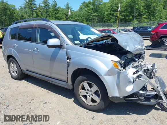 ✅ 2009 Mitsubishi Outlander ES • VIN: JA4LT21W79Z000521 • Lot: 42655708. Listed on IAAI with 146,578 mi. Free auction sales archive from the USA and detailed vehicle history report at DreamBid. Image 1.