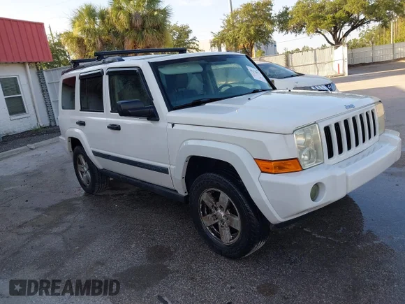 ✅ 2006 Jeep Commander • VIN: 1J8HH48N46C156867 • Lot: 45379171. Wystawiony na IAAI z przebiegiem 157 286 mil. Bezpłatny archiwum sprzedaży aukcyjnych z USA i szczegółowy raport historii pojazdu na DreamBid. Zdjęcie 1.