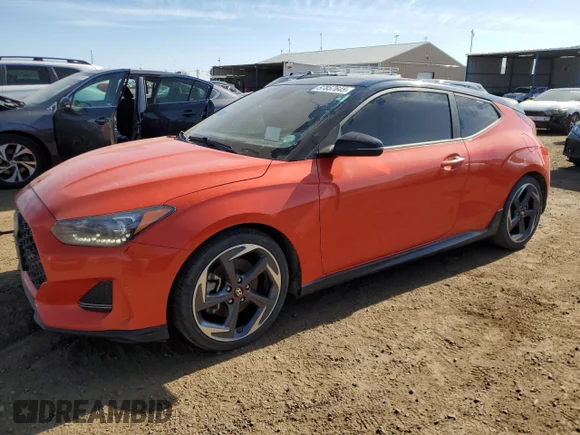 ✅ 2019 Hyundai Veloster Turbo R-Spec • VIN: KMHTH6AB3KU019366 • Lot: 57857645. Wystawiony na Copart z przebiegiem 118 591 mil. Bezpłatny archiwum sprzedaży aukcyjnych z USA i szczegółowy raport historii pojazdu na DreamBid. Zdjęcie 1.