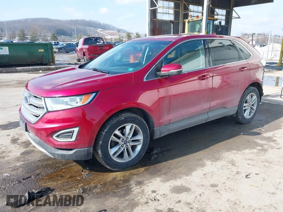 ✅ 2015 Ford Edge SEL • VIN: 2FMTK3J98FBB98674 • Lot: 44391313. Wystawiony na IAAI z przebiegiem 180 112 mil. Bezpłatny archiwum sprzedaży aukcyjnych z USA i szczegółowy raport historii pojazdu na DreamBid. Zdjęcie 2.