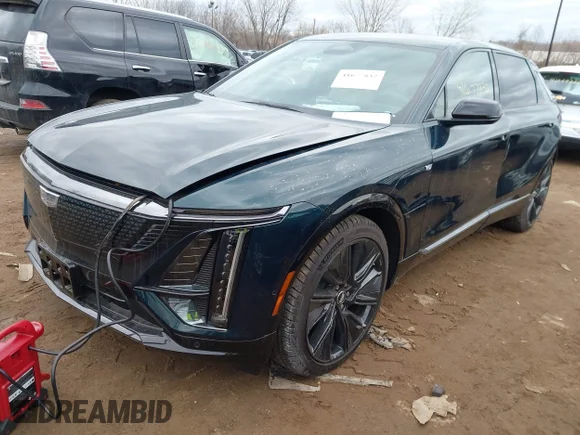 ✅ 2024 Cadillac LYRIQ Sport • VIN: 1GYKPWRL6RZ112244 • Лот: 41677832. Опубліковано раніше на IAAI з пробігом 178 миль. Безкоштовний доступ до архіву аукціонних продажів зі США та докладний звіт про історію автомобіля на DreamBid. Зображення 2.