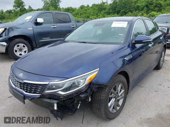 ✅ 2019 Kia Optima LX • VIN: 5XXGT4L39KG352319 • Lot: 42168153. Wystawiony na IAAI z przebiegiem 47 086 mil. Bezpłatny archiwum sprzedaży aukcyjnych z USA i szczegółowy raport historii pojazdu na DreamBid. Zdjęcie 2.