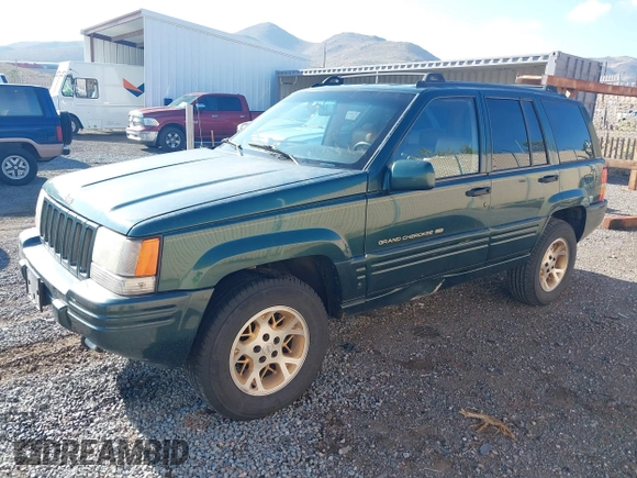 ✅ 1996 Jeep Grand Cherokee Limited • VIN: 1J4GZ78Y9TC368519 • Lot: 43178484. Wystawiony na IAAI z przebiegiem 229 386 mil. Bezpłatny archiwum sprzedaży aukcyjnych z USA i szczegółowy raport historii pojazdu na DreamBid. Zdjęcie 2.