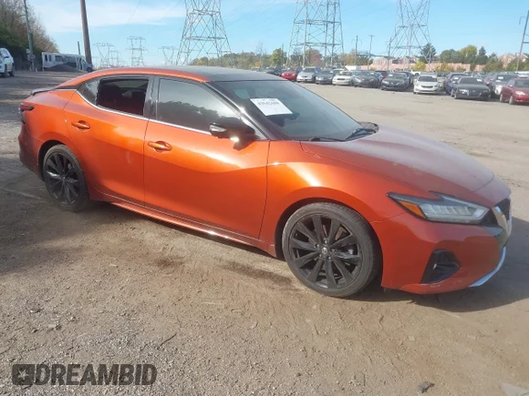 ✅ 2019 Nissan Maxima SL • VIN: 1N4AA6AV0KC382892 • Lot: 43542608. Listed on IAAI with 41,302 mi. Free auction sales archive from the USA and detailed vehicle history report at DreamBid. Image 1.