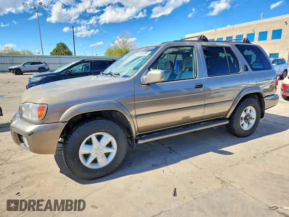 ✅ 2001 Nissan Pathfinder SE • VIN: JN8DR07Y11W526563 • Lot: 48633896. Listed on Copart with 187,006 mi. Free auction sales archive from the USA and detailed vehicle history report at DreamBid. Image 1.
