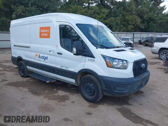 ✅ 2024 Ford Transit Cargo • VIN: 1FTYE1C82RKA68989 • Лот: 43453058. Опубліковано раніше на IAAI з пробігом 29 326 миль. Безкоштовний доступ до архіву аукціонних продажів зі США та докладний звіт про історію автомобіля на DreamBid. Зображення 1.
