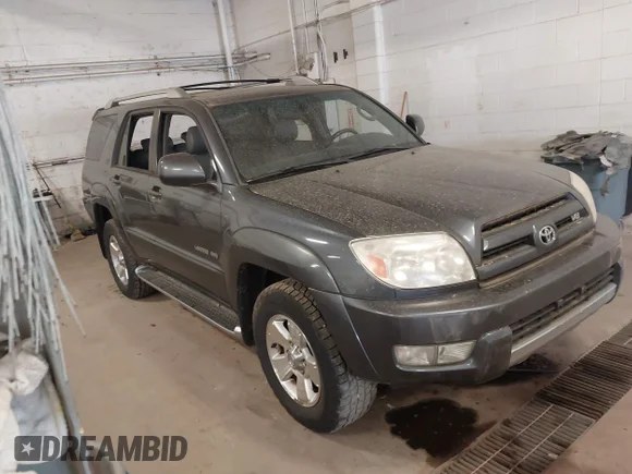 ✅ 2003 Toyota 4Runner Limited • VIN: JTEBT17R130001541 • Лот: 45080246. Опубликован ранее на IAAI с пробегом 231 295 миль. Бесплатный доступ к архиву аукционных продаж из США и подробный отчёт об истории автомобиля на DreamBid. Изображение 1.