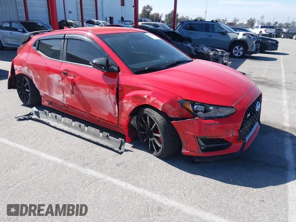 ✅ 2020 Hyundai Veloster • VIN: KMHT36AH6LU007457 • Лот: 45266062. Опубликован ранее на IAAI с пробегом 62 909 миль. Бесплатный доступ к архиву аукционных продаж из США и подробный отчёт об истории автомобиля на DreamBid. Изображение 1.