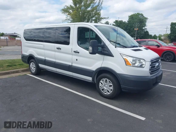 ✅ 2015 Ford Transit XLT • VIN: 1FBZX2ZM9FKB10132 • Lot: 45341262. Listed on IAAI with 18,034 mi. Free auction sales archive from the USA and detailed vehicle history report at DreamBid. Image 1.