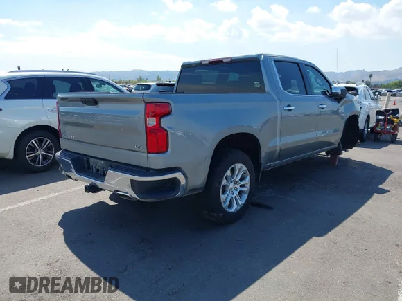 ✅ 2023 Chevrolet Silverado 1500 LTZ • VIN: 2GCUDGED6P1132298 • Lot: 43025926. Wystawiony na IAAI z przebiegiem 81 752 mil. Bezpłatny archiwum sprzedaży aukcyjnych z USA i szczegółowy raport historii pojazdu na DreamBid. Zdjęcie 4.