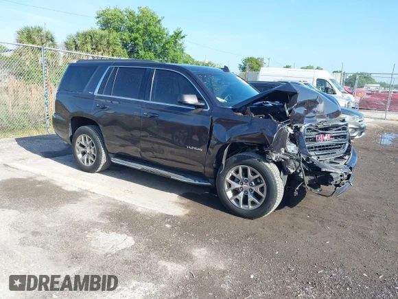 ✅ 2018 GMC Yukon SLT • VIN: 1GKS1BKC7JR202974 • Lot: 44710098. Listed on IAAI with 110,835 mi. Free auction sales archive from the USA and detailed vehicle history report at DreamBid. Image 1.
