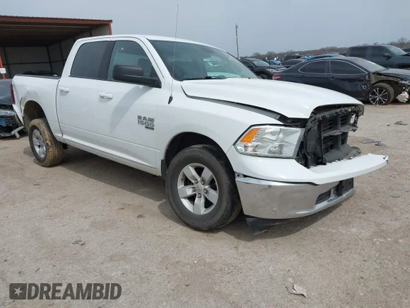 ✅ 2021 Ram 1500 SLT • VIN: 1C6RR6LGXMS539333 • Lot: 41780035. Listed on IAAI with 117,849 mi. Free auction sales archive from the USA and detailed vehicle history report at DreamBid. Image 1.