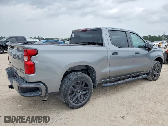 ✅ 2024 Chevrolet Silverado 1500 Custom • VIN: 3GCPABEKXRG136176 • Lot: 51513496. Listed on Copart with Not provided. Free auction sales archive from the USA and detailed vehicle history report at DreamBid. Image 3.