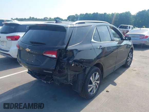 ✅ 2024 Chevrolet Equinox Premier • VIN: 3GNAXNEG5RL146601 • Lot: 45307640. Listed on IAAI with 65,462 mi. Free auction sales archive from the USA and detailed vehicle history report at DreamBid. Image 4.