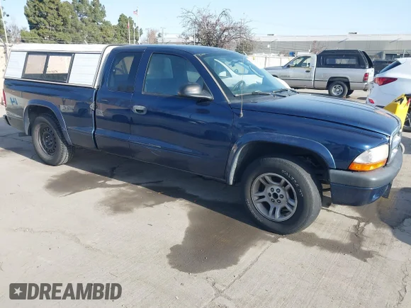 ✅ 2004 Dodge Dakota Sport • VIN: 1D7GL32K64S523366 • Lot: 44277375. Listed on IAAI with 124,801 mi. Free auction sales archive from the USA and detailed vehicle history report at DreamBid. Image 1.