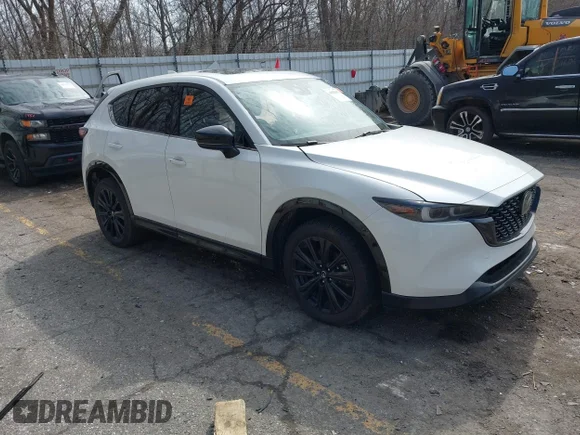 ✅ 2022 Mazda CX-5 2.5 Turbo • VIN: JM3KFBAY7N0612220 • Lot: 44638965. Wystawiony na IAAI z przebiegiem Nie podano. Bezpłatny archiwum sprzedaży aukcyjnych z USA i szczegółowy raport historii pojazdu na DreamBid. Zdjęcie 1.