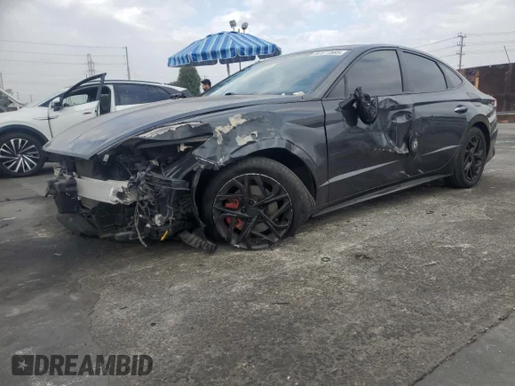 ✅ 2022 Hyundai Sonata SEL • VIN: KMHL14JA6NA207028 • Lot: 92377565. Listed on Copart with 34,050 mi. Free auction sales archive from the USA and detailed vehicle history report at DreamBid. Image 1.