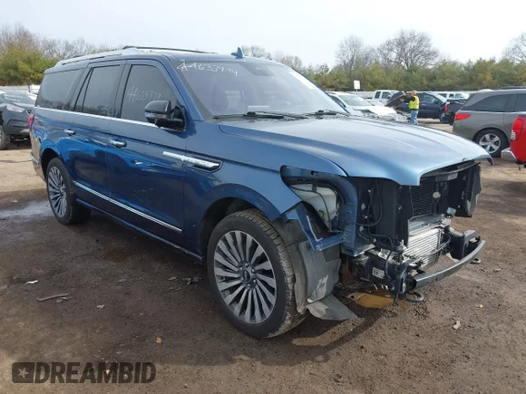 ✅ 2019 Lincoln Navigator Reserve • VIN: 5LMJJ3LT2KEL02350 • Лот: 44633779. Опубликован ранее на IAAI с пробегом 62 264 миль. Бесплатный доступ к архиву аукционных продаж из США и подробный отчёт об истории автомобиля на DreamBid. Изображение 1.