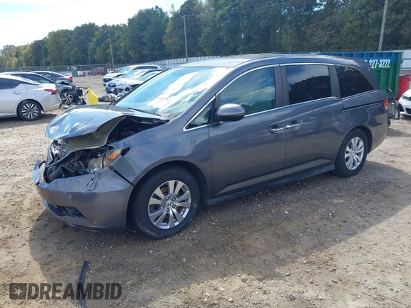✅ 2017 Honda Odyssey SE • VIN: 5FNRL5H33HB005278 • Lot: 43405702. Wystawiony na IAAI z przebiegiem 84 955 mil. Bezpłatny archiwum sprzedaży aukcyjnych z USA i szczegółowy raport historii pojazdu na DreamBid. Zdjęcie 2.