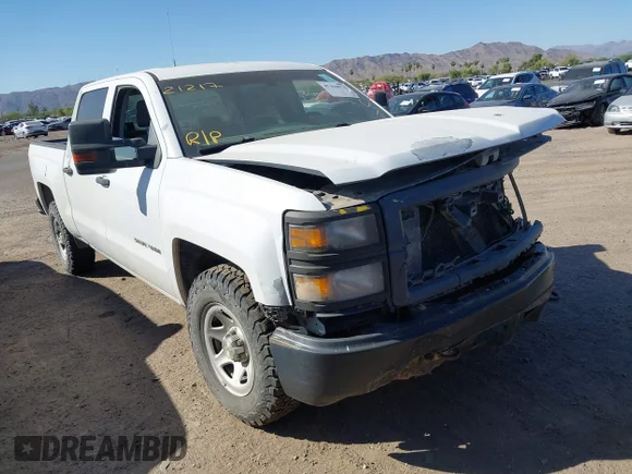 ✅ 2015 Chevrolet Silverado 1500 Work Truck • VIN: 3GCUKPEC8FG195972 • Lot: 45294874. Wystawiony na IAAI z przebiegiem 113 924 mil. Bezpłatny archiwum sprzedaży aukcyjnych z USA i szczegółowy raport historii pojazdu na DreamBid. Zdjęcie 1.