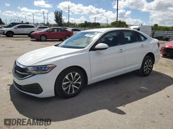 ✅ 2023 Volkswagen Jetta S • VIN: 3VW5M7BU0PM017372 • Lot: 78059544. Listed on Copart with 5,764 mi. Free auction sales archive from the USA and detailed vehicle history report at DreamBid. Image 1.
