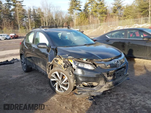 ✅ 2019 Honda HR-V Sport • VIN: 3CZRU6H18KG721087 • Лот: 44110354. Опубліковано раніше на IAAI з пробігом 129 264 миль. Безкоштовний доступ до архіву аукціонних продажів зі США та докладний звіт про історію автомобіля на DreamBid. Зображення 1.