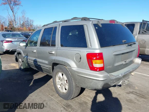 ✅ 2001 Jeep Grand Cherokee Limited • VIN: 1J4GW58N01C558824 • Lot: 43695575. Wystawiony na IAAI z przebiegiem 356 075 mil. Bezpłatny archiwum sprzedaży aukcyjnych z USA i szczegółowy raport historii pojazdu na DreamBid. Zdjęcie 3.