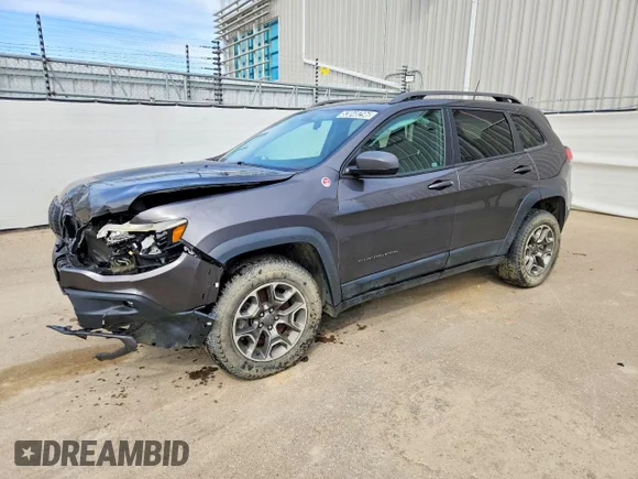 ✅ 2020 Jeep Cherokee Trailhawk • VIN: 1C4PJMBX2LD517567 • Лот: 53048296. Опубліковано раніше на Copart з пробігом 106 146 миль. Безкоштовний доступ до архіву аукціонних продажів зі США та докладний звіт про історію автомобіля на DreamBid. Зображення 1.