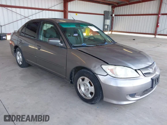 ✅ 2004 Honda Civic • VIN: JHMES96634S022714 • Lot: 44711458. Listed on IAAI with 123,934 mi. Free auction sales archive from the USA and detailed vehicle history report at DreamBid. Image 1.
