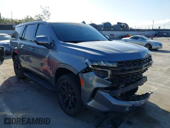 ✅ 2021 Chevrolet Tahoe LS • VIN: 1GNSCMKD7MR199094 • Lot: 44534606. Wystawiony na IAAI z przebiegiem 44 465 mil. Bezpłatny archiwum sprzedaży aukcyjnych z USA i szczegółowy raport historii pojazdu na DreamBid. Zdjęcie 1.