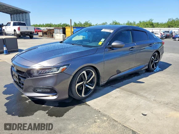✅ 2019 Honda Accord Sport • VIN: 1HGCV2F32KA034418 • Lot: 53800876. Wystawiony na Copart z przebiegiem 118 774 mil. Bezpłatny archiwum sprzedaży aukcyjnych z USA i szczegółowy raport historii pojazdu na DreamBid. Zdjęcie 1.