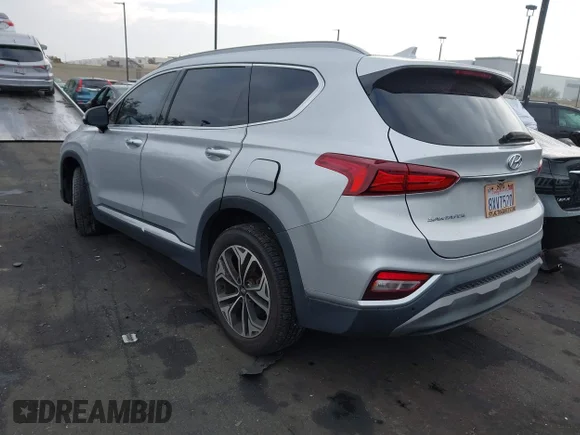 ✅ 2019 Hyundai Santa Fe Ultimate • VIN: 5NMS53AA4KH109566 • Lot: 44211469. Wystawiony na IAAI z przebiegiem 52 957 mil. Bezpłatny archiwum sprzedaży aukcyjnych z USA i szczegółowy raport historii pojazdu na DreamBid. Zdjęcie 3.